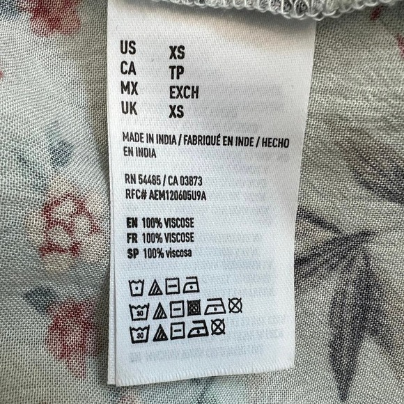 American Eagle Outfitters Floral Shorts Romper Maxi Dress, SiZE XS - Picture 14 of 15